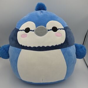 Squishmallows Babs Blue Jay Bird Plush Toy #467 Wildlife Squad Kellytoy 16" NWTs